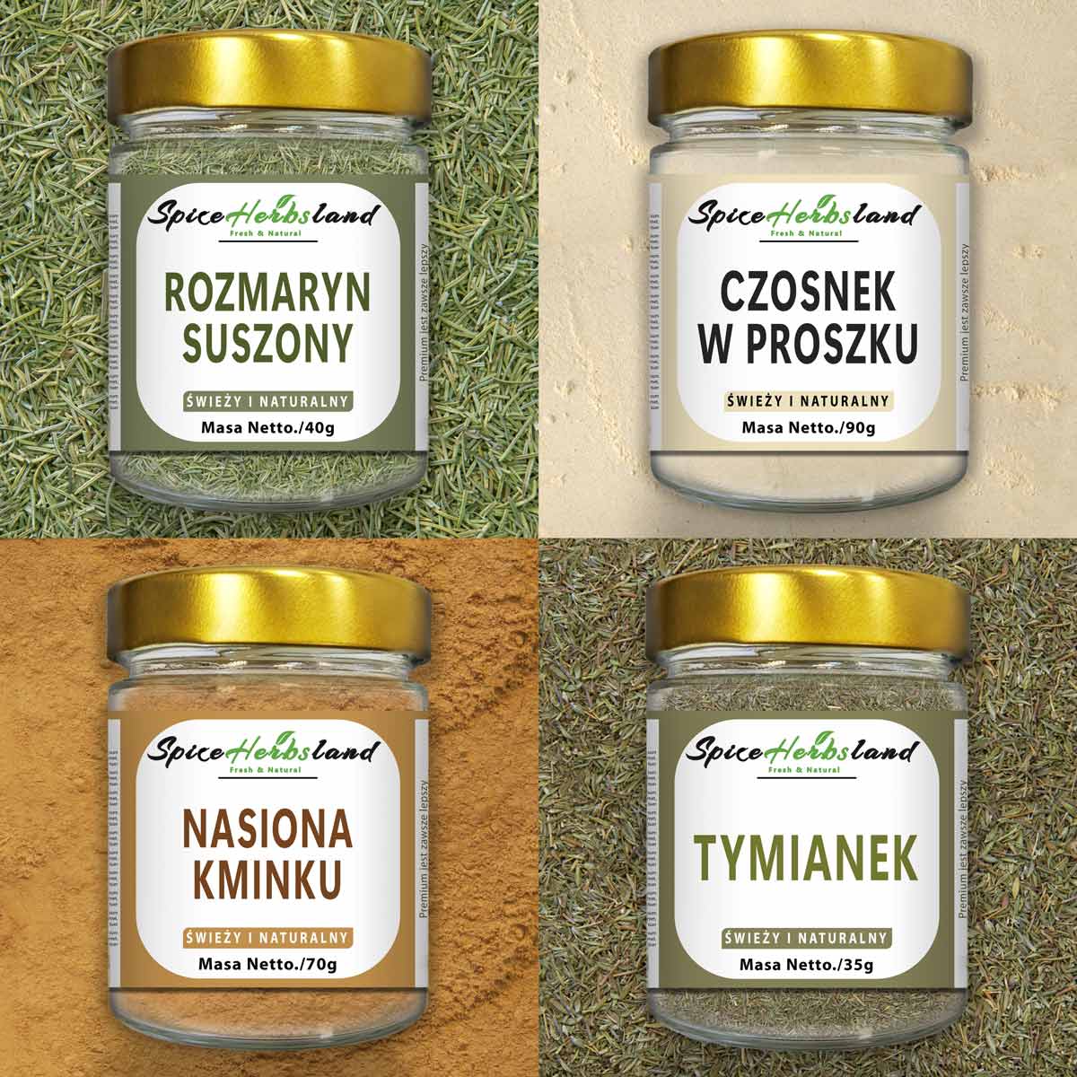 Kolekcja Podstawowa - zestaw 4 sztuk