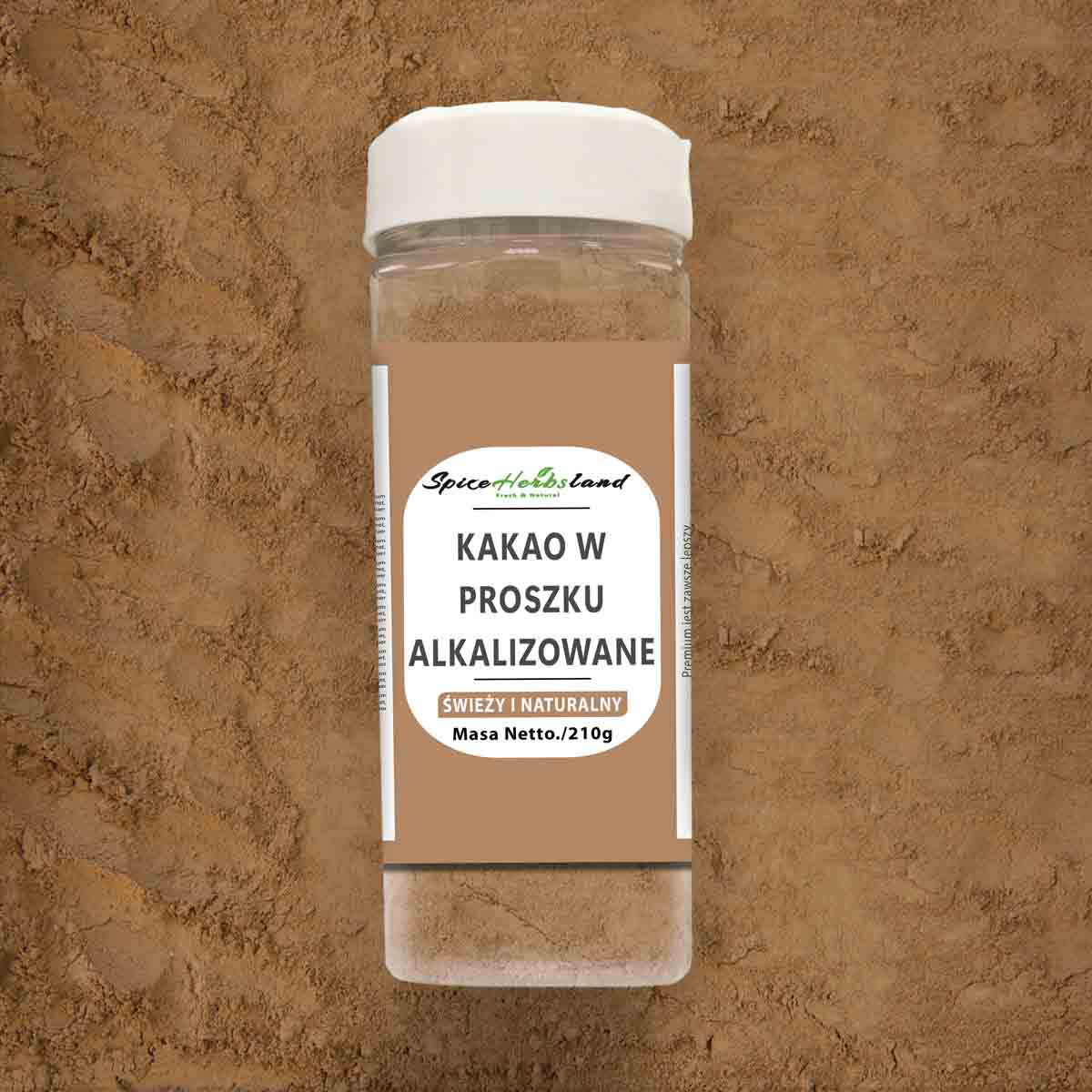 Proszek kakaowy alkalizowany 10-12%