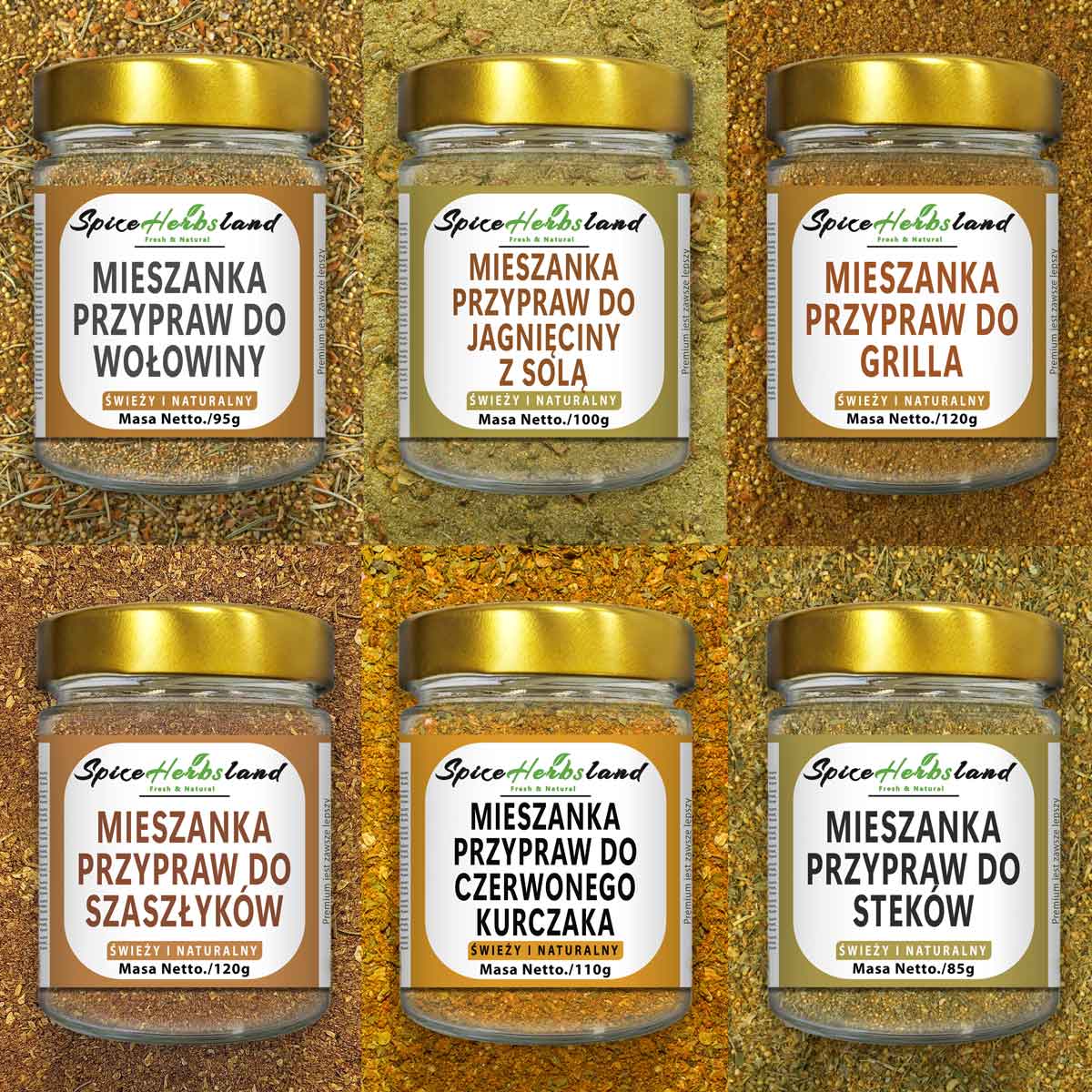 Kolekcja mięsna - zestaw 6 sztuk