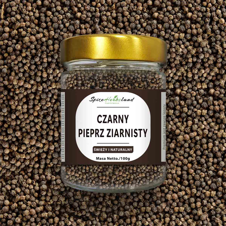 Pieprz czarny całe ziarno pieprzu