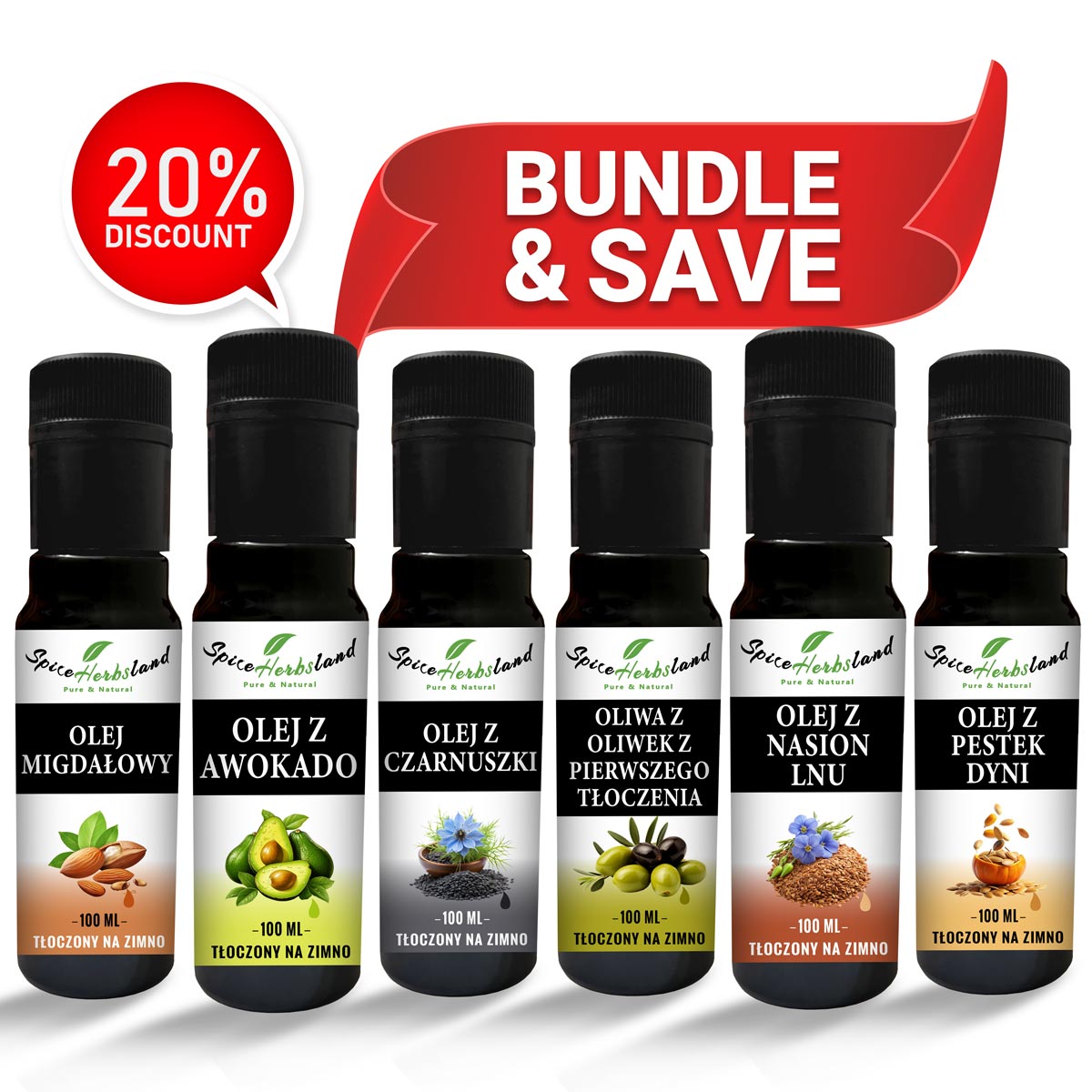 Healthy Living - Set of 6