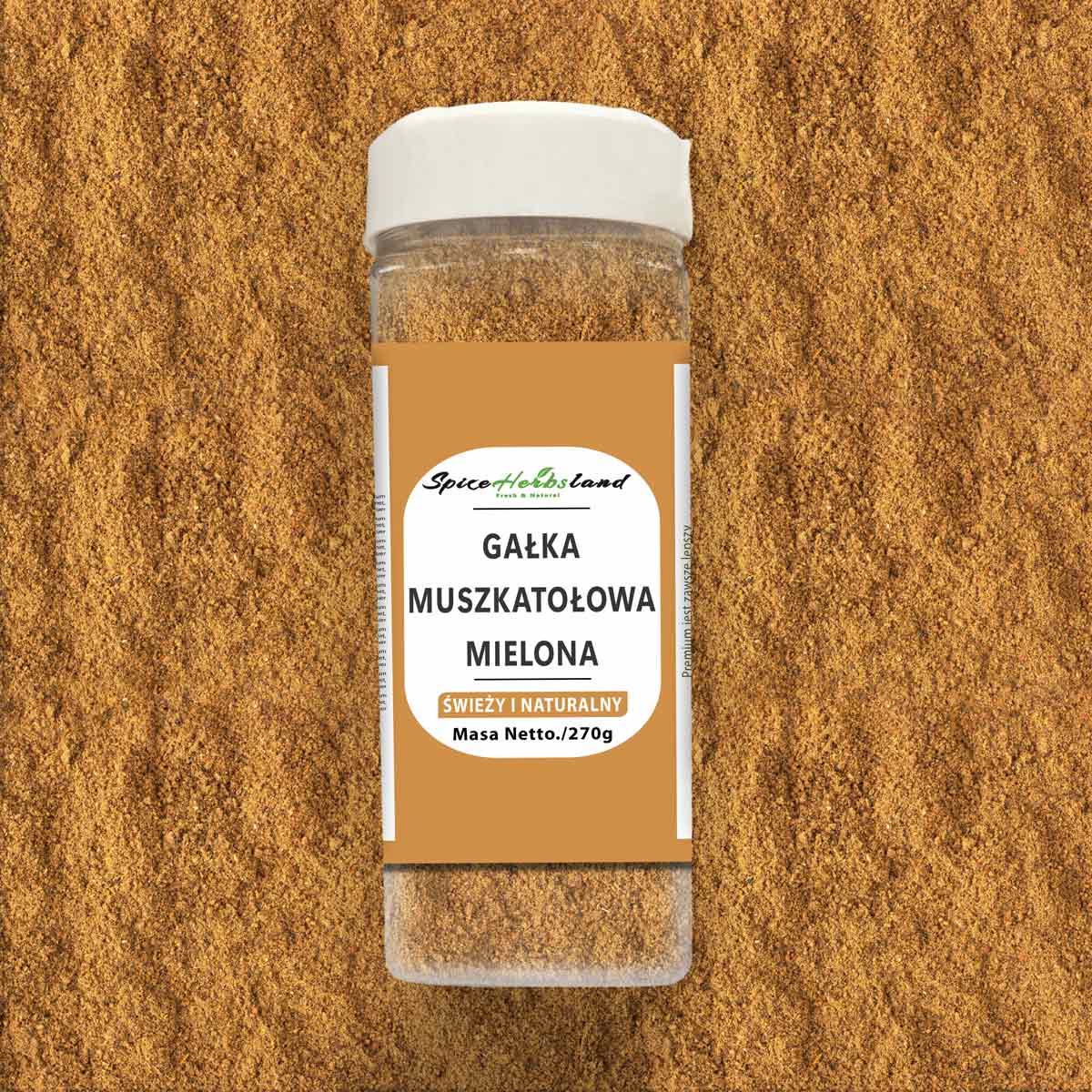 Gałka muszkatołowa mielona