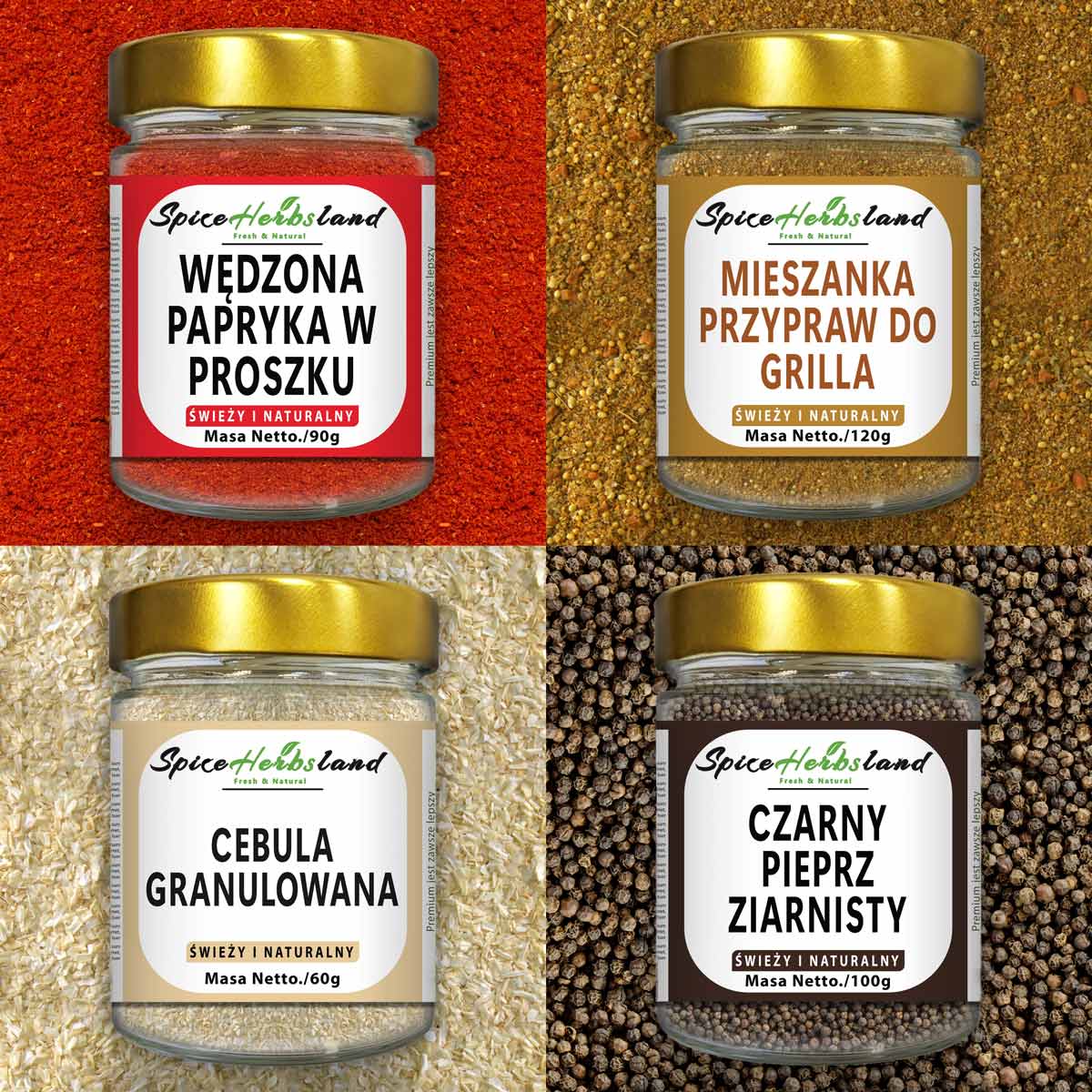 Grill Collection - zestaw 4 sztuk