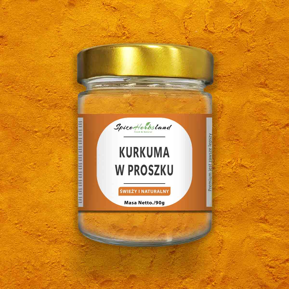 Kurkuma w proszku