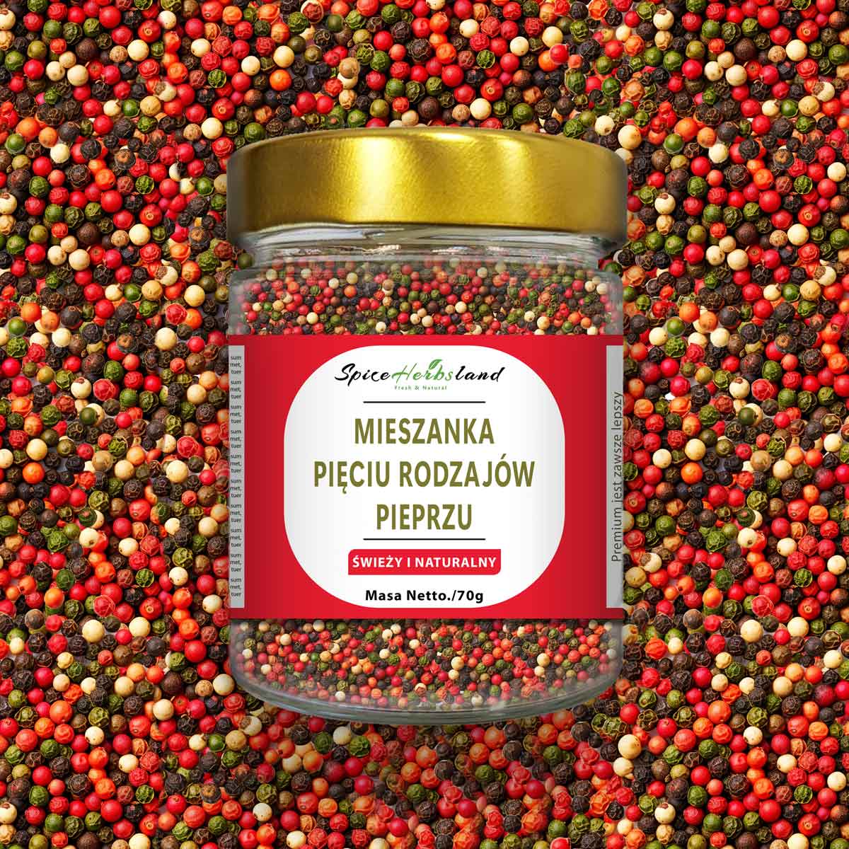 Mieszanka pięciu pieprzów