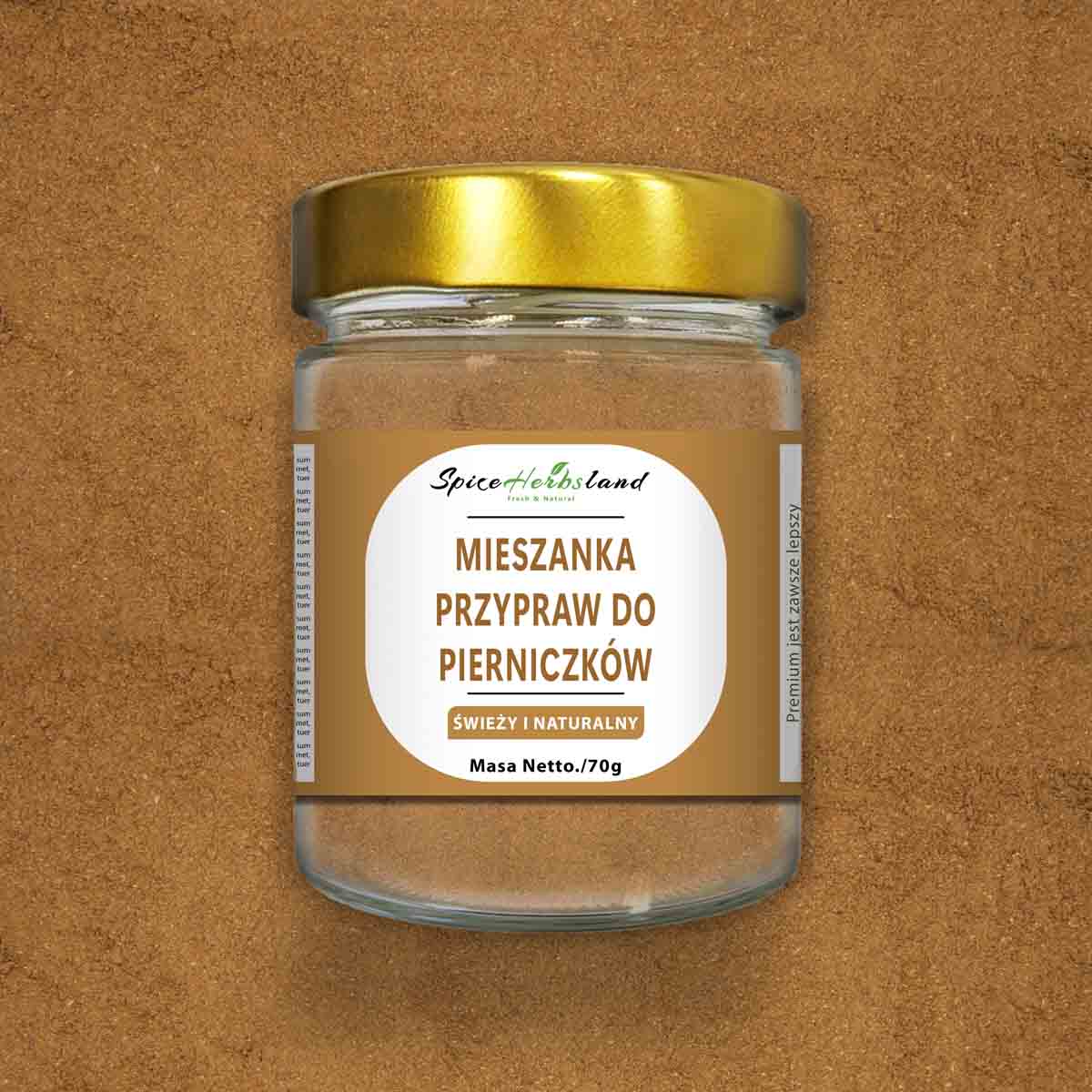 Spice mix for gingerbread (Piparkukas)