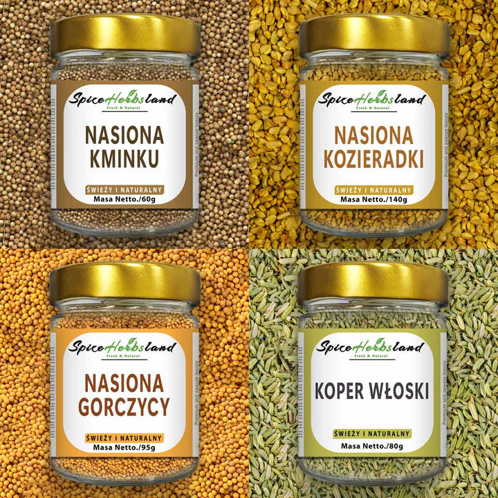 Kolekcja nasion - zestaw 4 sztuk