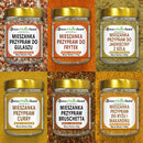 Kolekcja mieszanek przypraw - zestaw 6 sztuk