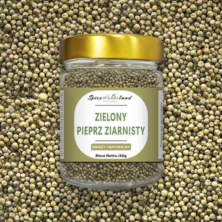 Whole green pepper (green peppercorns)